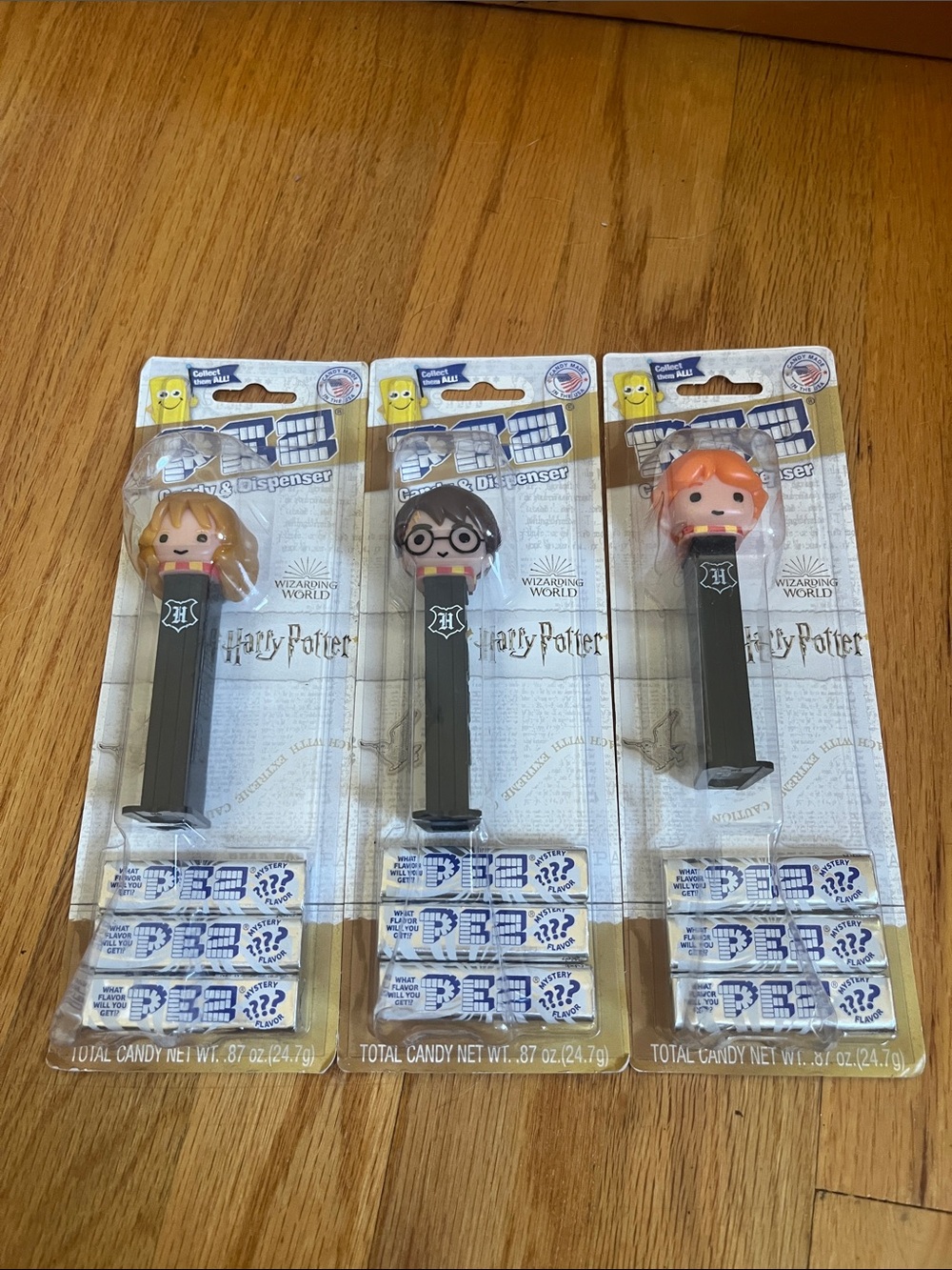 Harry Potter Pez Dispenser Set